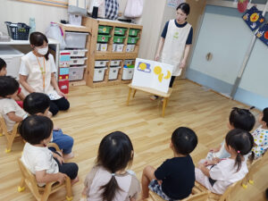 ぴーまん保育園弘明寺　お月見　十五夜
