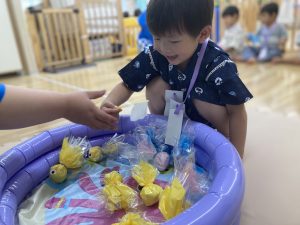 ぴーまん保育園弘明寺、夏祭り