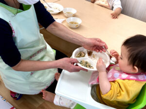 ぴーまん保育園 給食