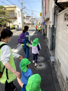 ぴーまん保育園 避難訓練