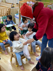 ぴーまん保育園　弘明寺　クリスマス