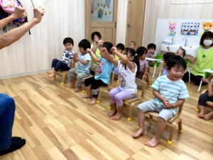 ぴーまん弘明寺　朝の会