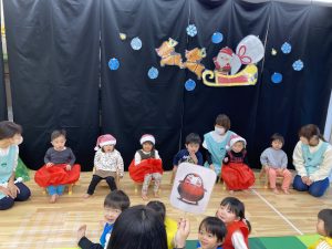 ぴーまん保育園弘明寺、クリスマス会