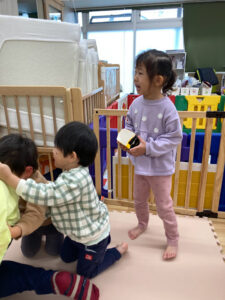 ぴーまん保育園弘明寺、朝礼