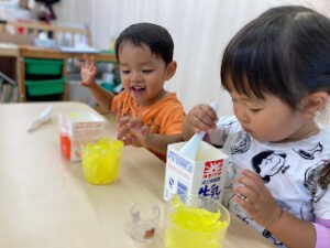 ぴーまん保育園弘明寺、寒天