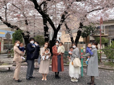 ぴーまん保育園弘明寺、入園式、進級式